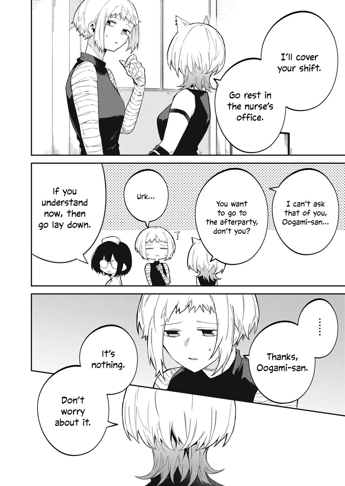 Wolf-chan Is Trying to Feign Indifference Chapter 49 page 11 - Chapter 49: Culture Festival and Trouble