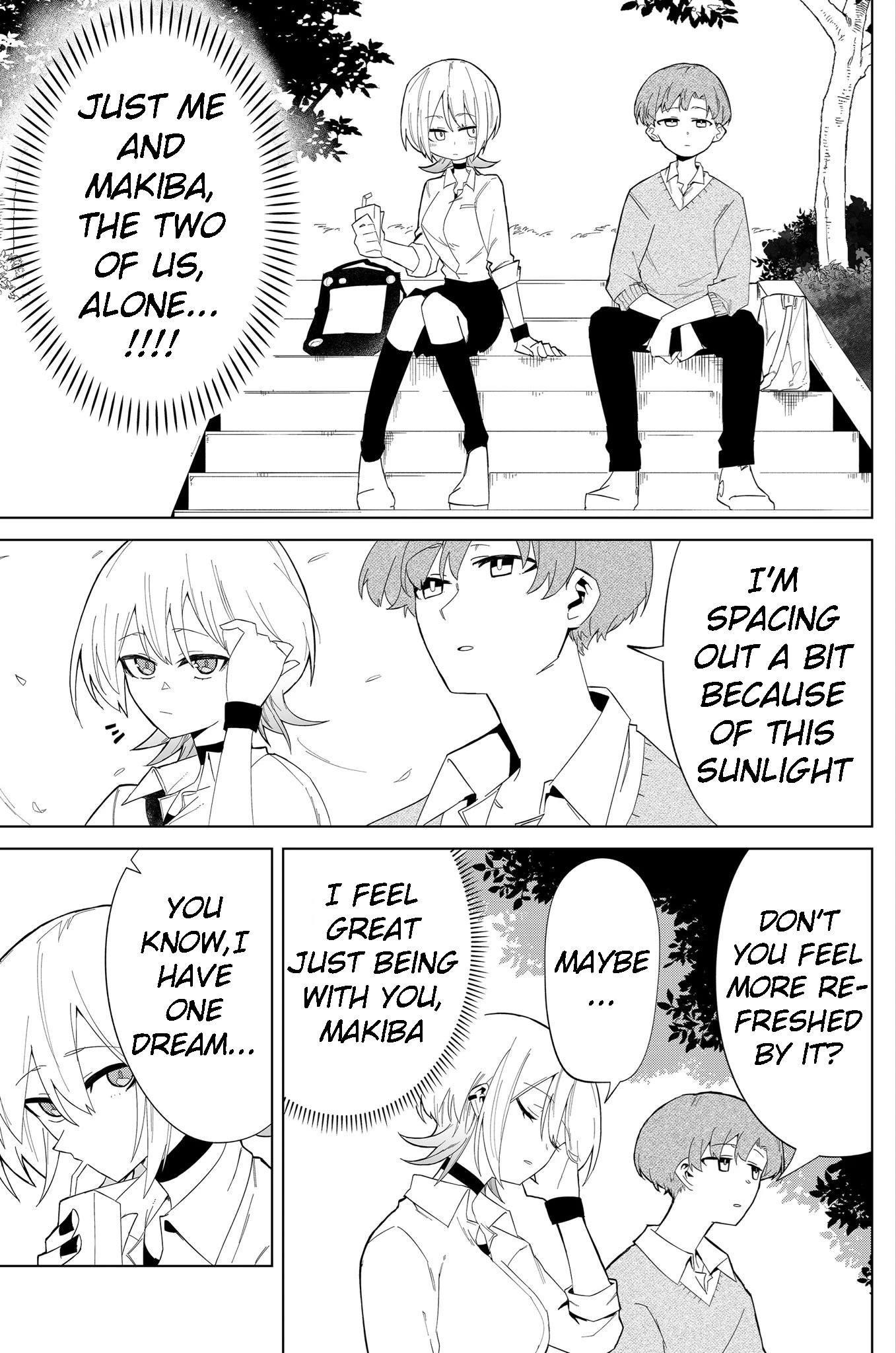 Wolf-chan Is Trying to Feign Indifference Chapter 5.5 page 4 - Chapter 5.5: Baskin in the sun