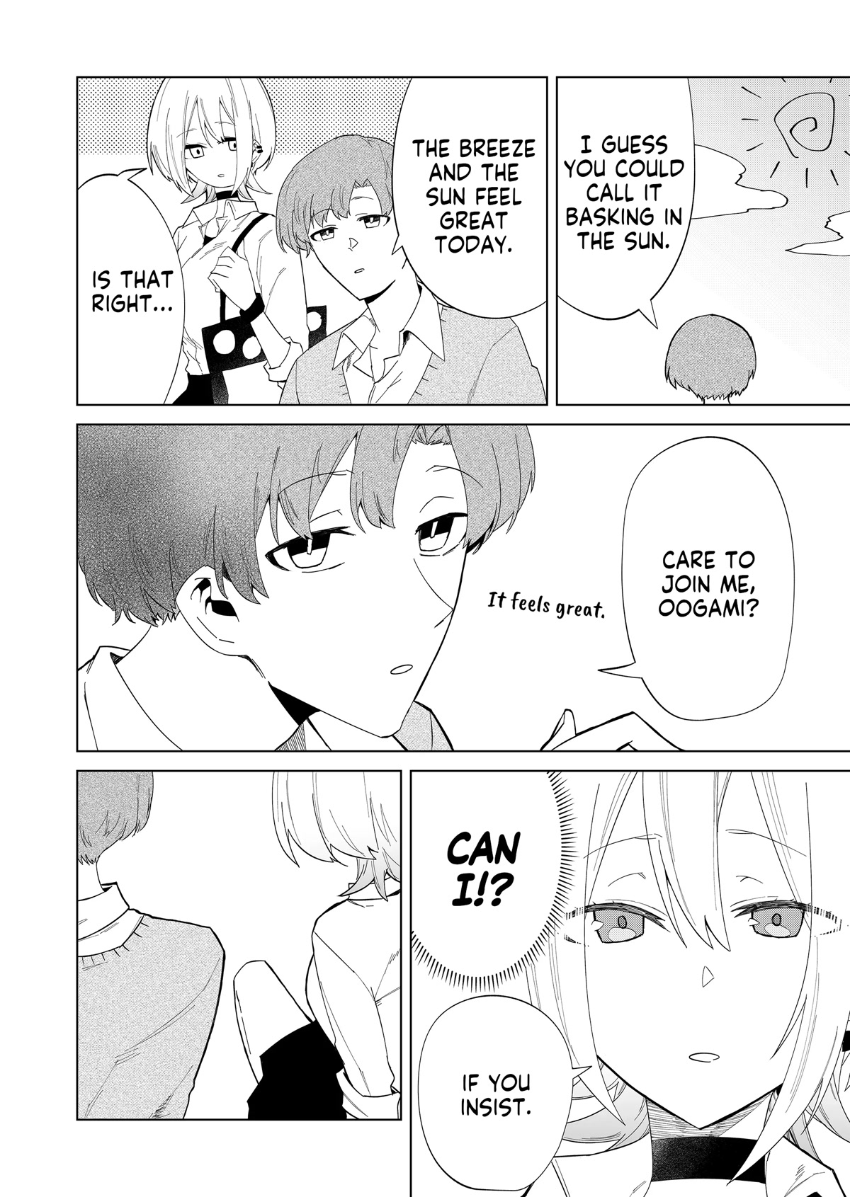 Wolf-chan Is Trying to Feign Indifference Chapter 5 page 12 - Chapter 5: Good Songs and Basking in the Sun