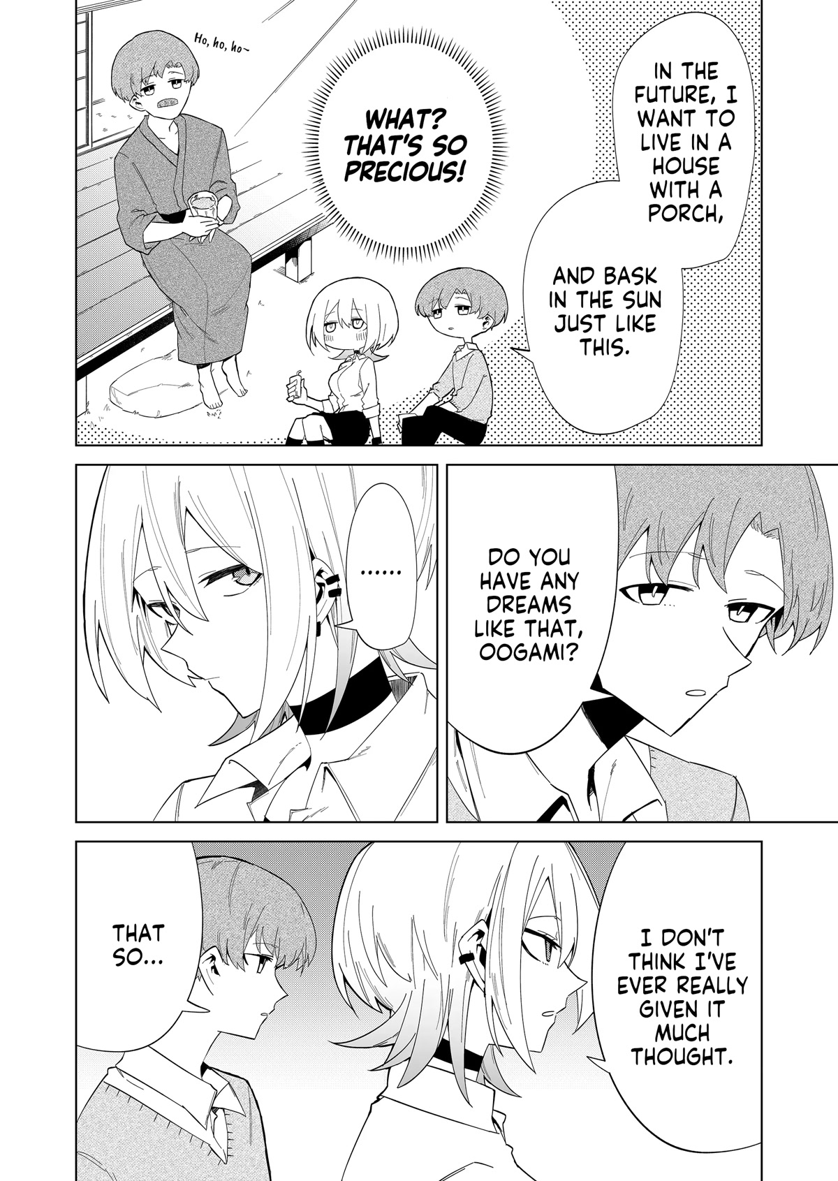 Wolf-chan Is Trying to Feign Indifference Chapter 5 page 14 - Chapter 5: Good Songs and Basking in the Sun
