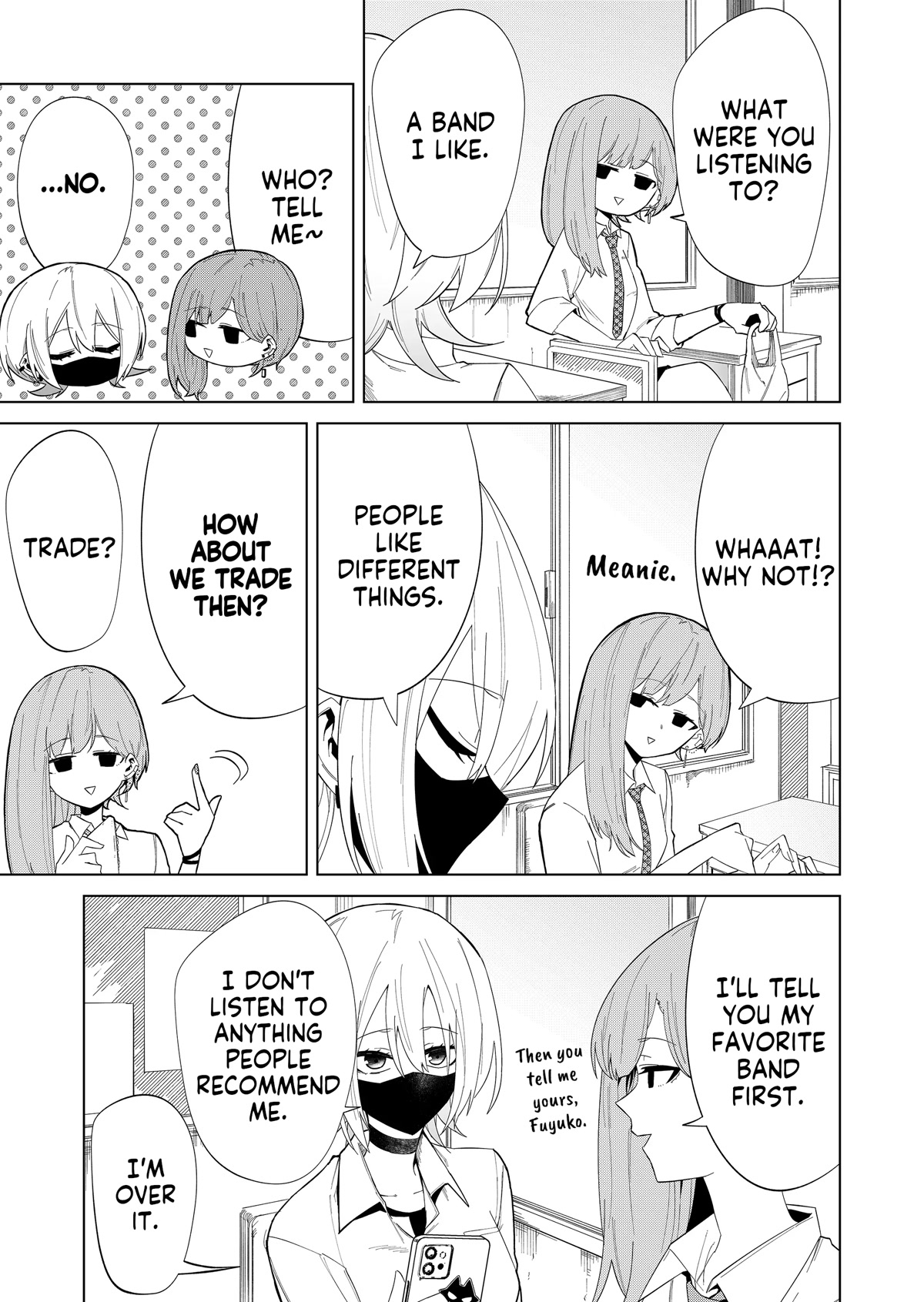 Wolf-chan Is Trying to Feign Indifference Chapter 5 page 3 - Chapter 5: Good Songs and Basking in the Sun
