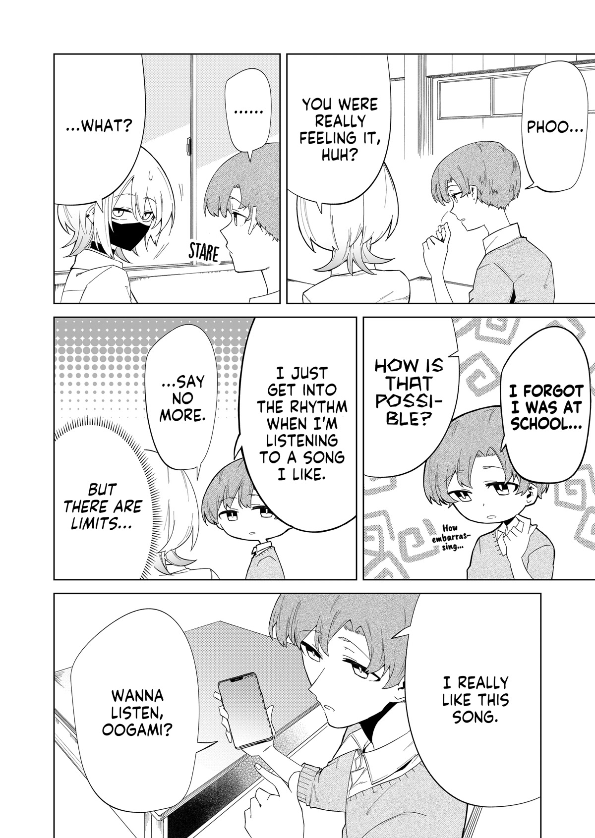 Wolf-chan Is Trying to Feign Indifference Chapter 5 page 6 - Chapter 5: Good Songs and Basking in the Sun