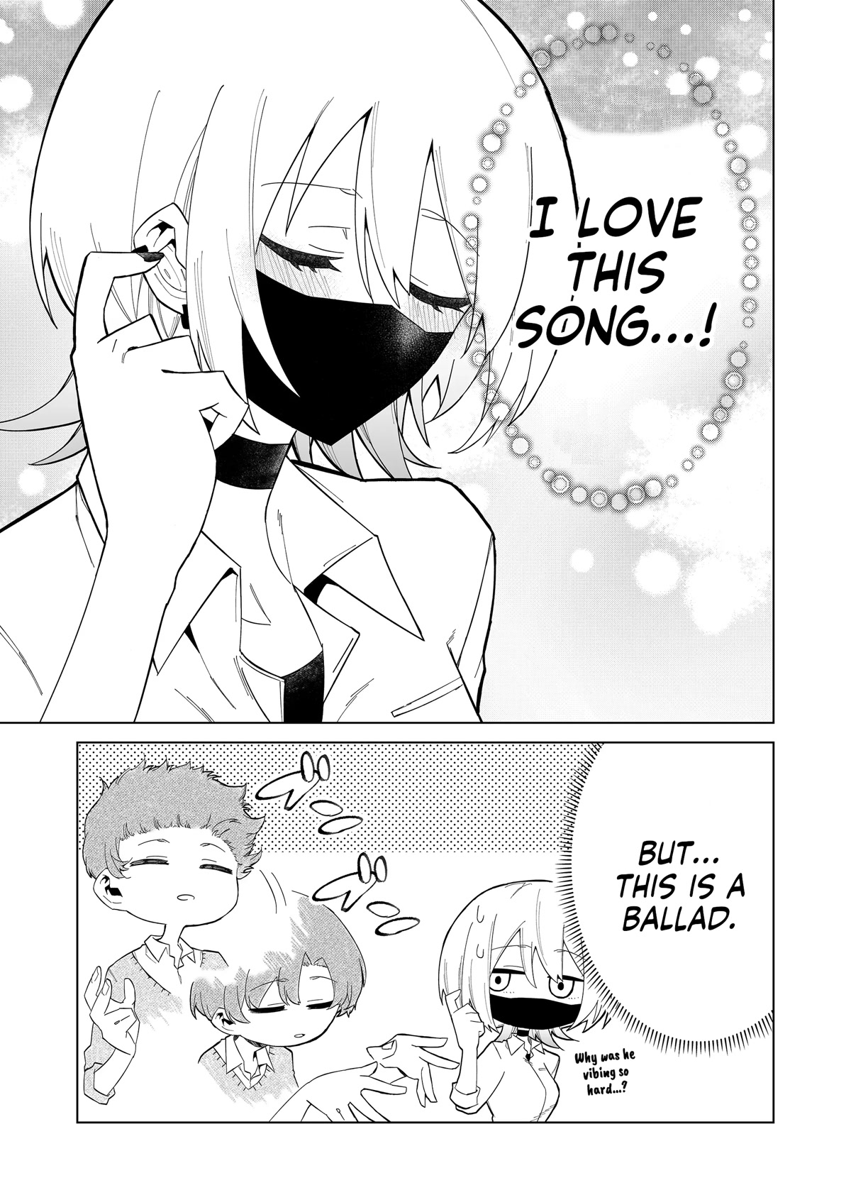 Wolf-chan Is Trying to Feign Indifference Chapter 5 page 9 - Chapter 5: Good Songs and Basking in the Sun