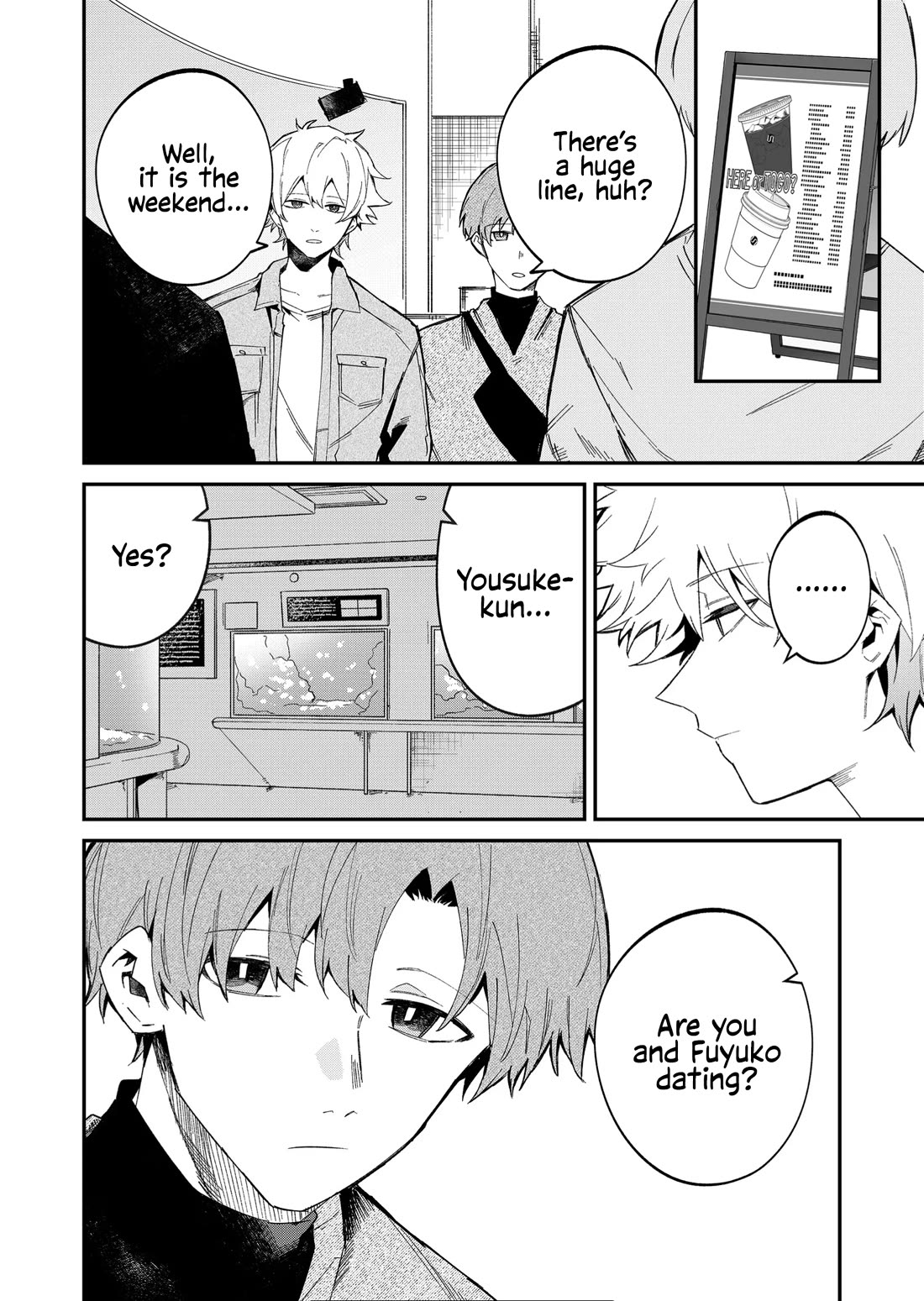 Wolf-chan Is Trying to Feign Indifference Chapter 52 page 16 - Chapter 52: The Aquarium and Calling by Name