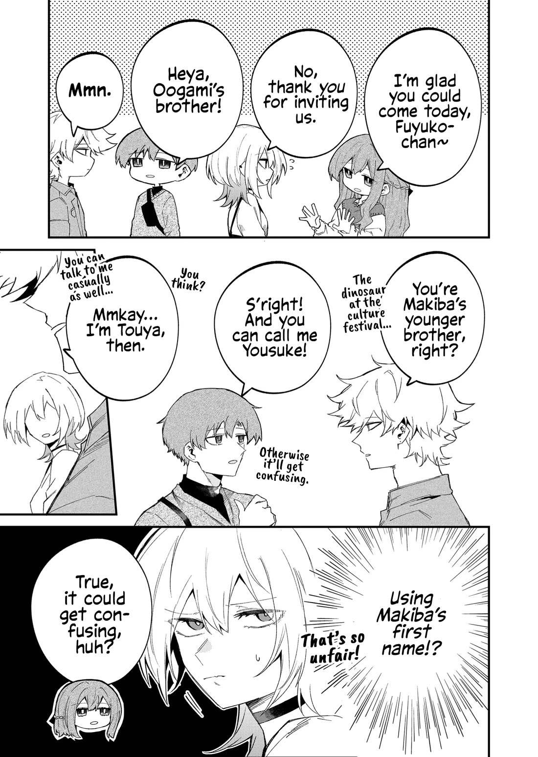 Wolf-chan Is Trying to Feign Indifference Chapter 52 page 5 - Chapter 52: The Aquarium and Calling by Name