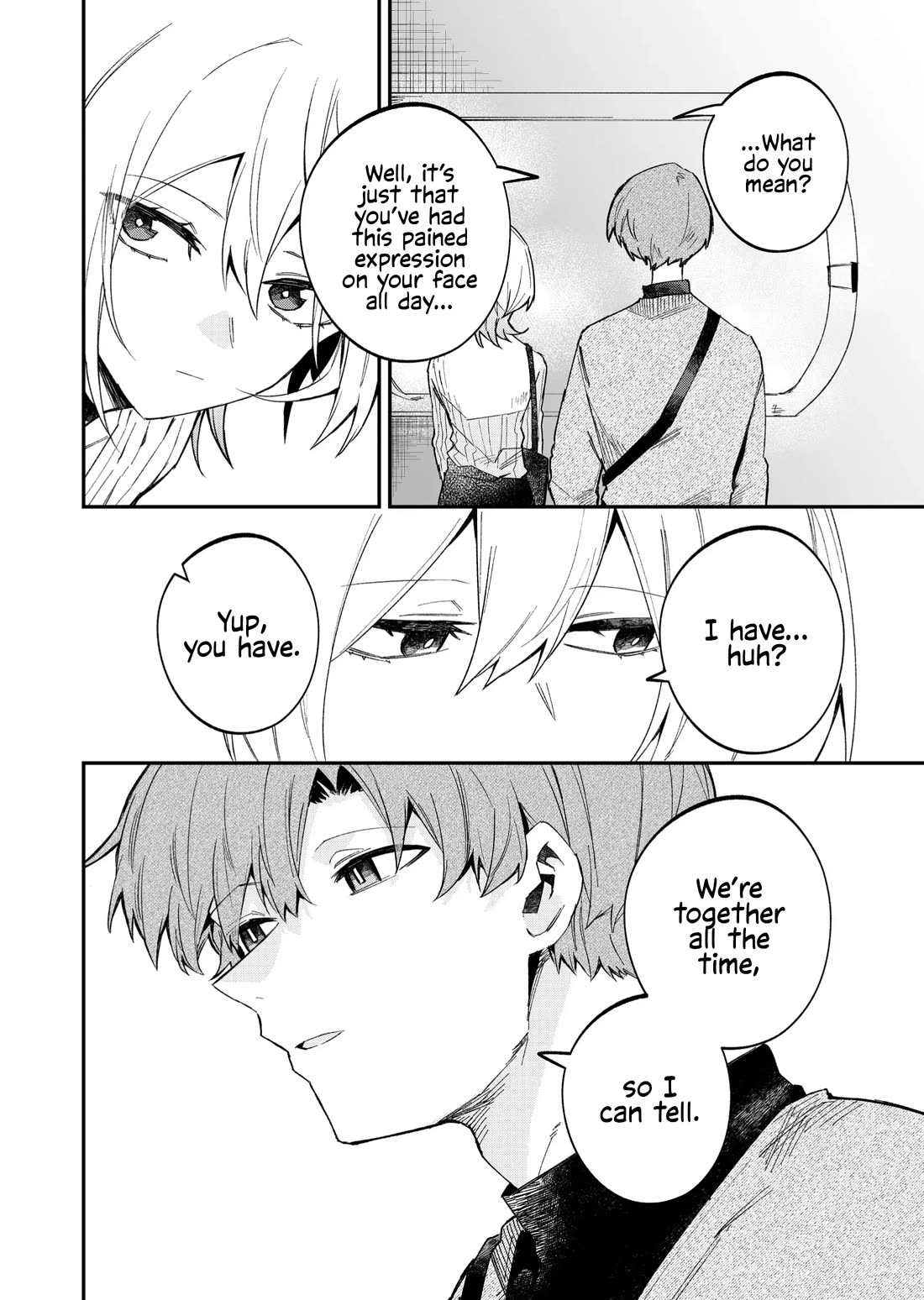 Wolf-chan Is Trying to Feign Indifference Chapter 53 page 10 - Chapter 53: Best Friends and Distance