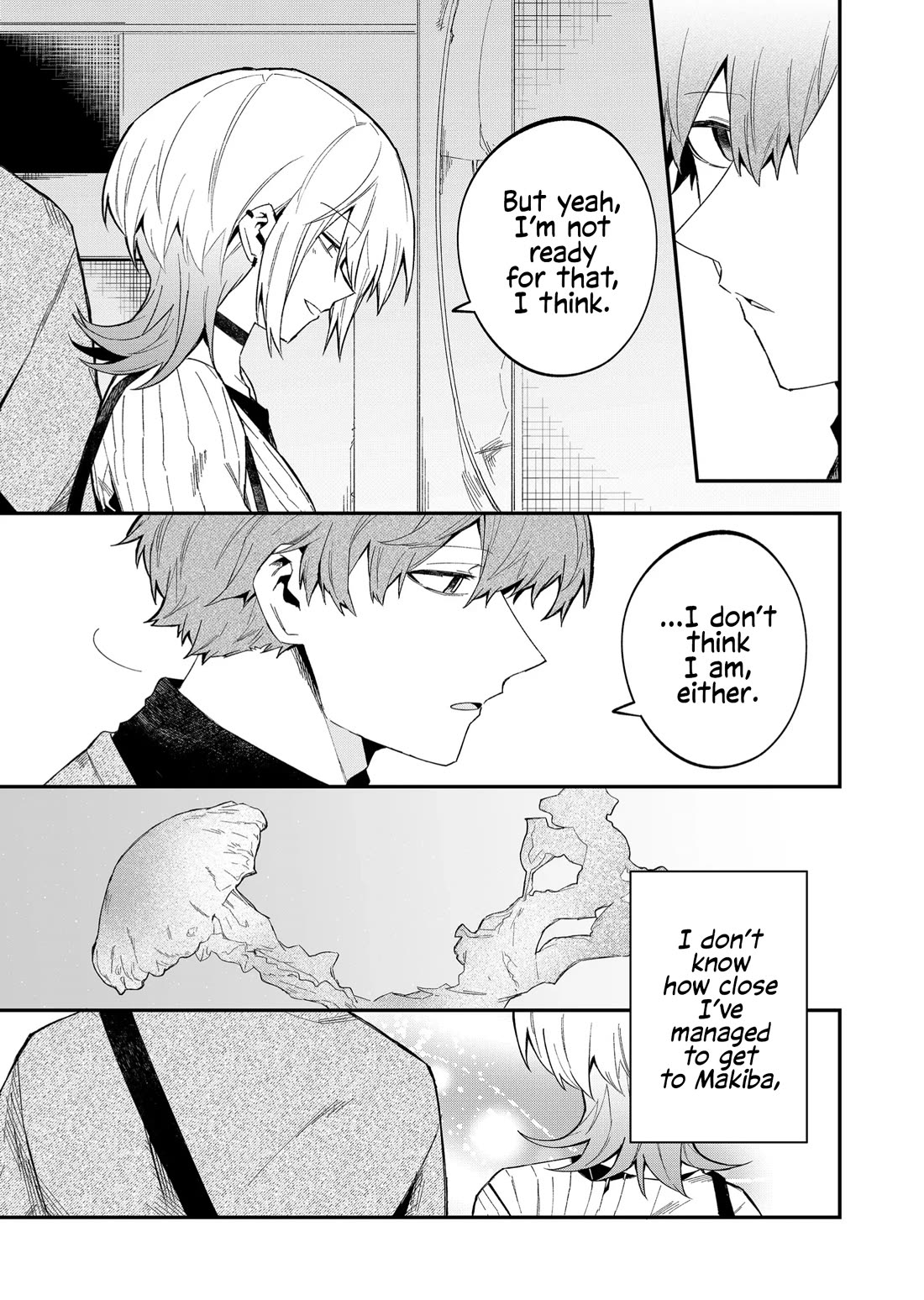 Wolf-chan Is Trying to Feign Indifference Chapter 53 page 13 - Chapter 53: Best Friends and Distance