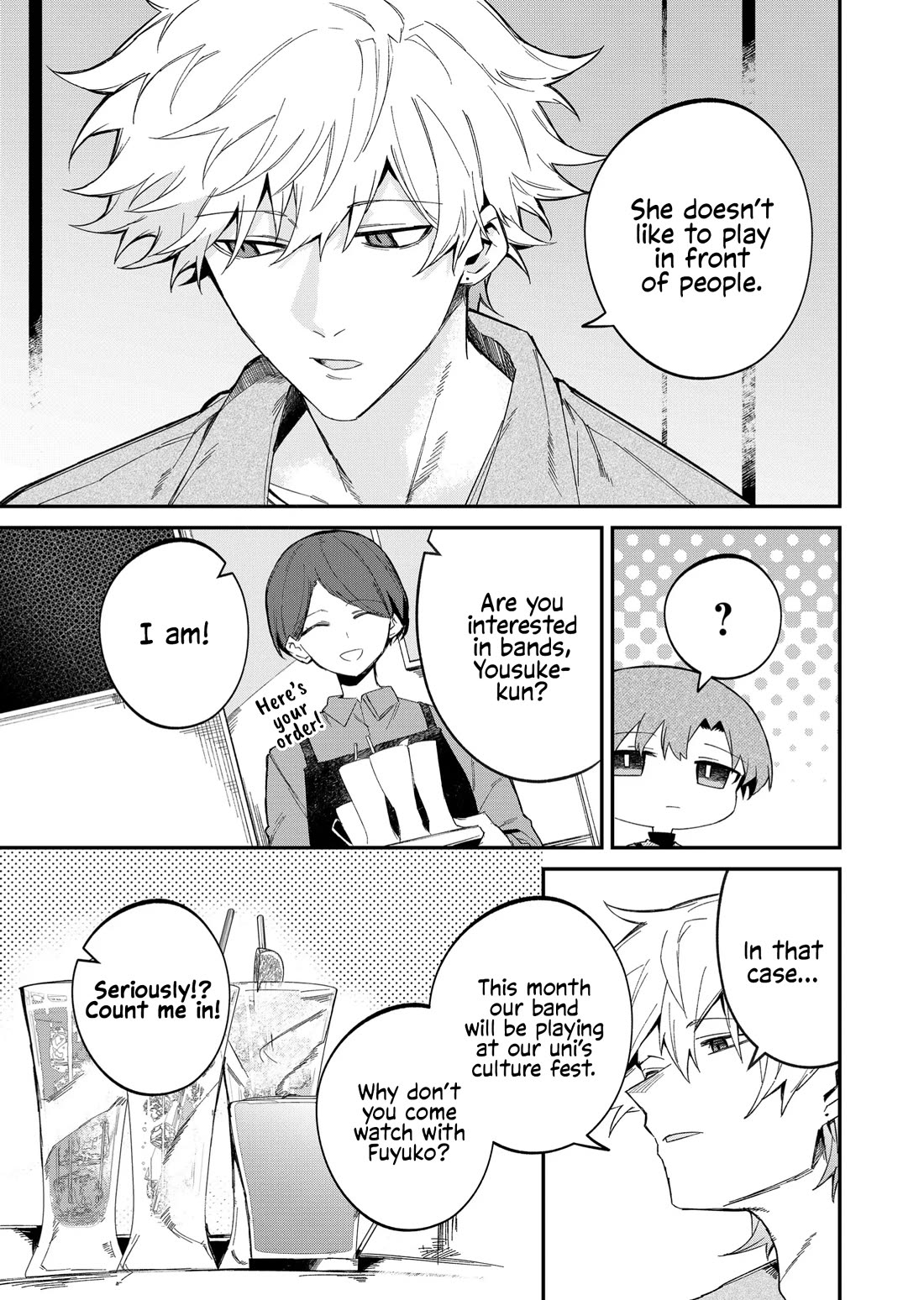 Wolf-chan Is Trying to Feign Indifference Chapter 53 page 5 - Chapter 53: Best Friends and Distance