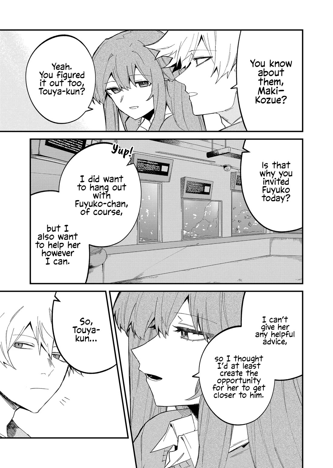 Wolf-chan Is Trying to Feign Indifference Chapter 53 page 7 - Chapter 53: Best Friends and Distance