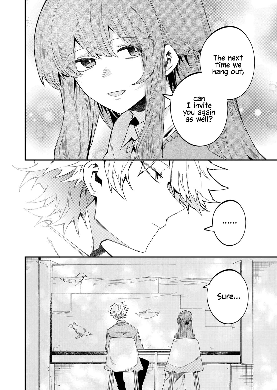 Wolf-chan Is Trying to Feign Indifference Chapter 53 page 8 - Chapter 53: Best Friends and Distance