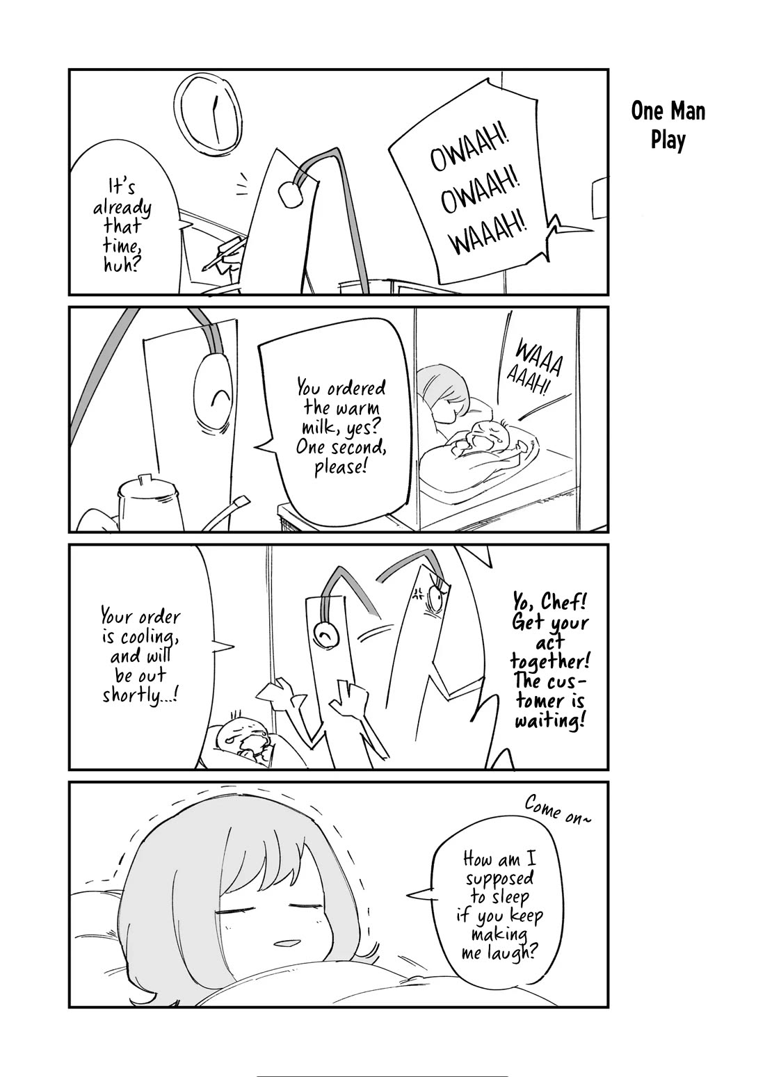 Wolf-chan Is Trying to Feign Indifference Chapter 54.3 page 3 - Chapter 54.03: On Hiatus Special Chapter: The Honn Noshiori Childcare Report