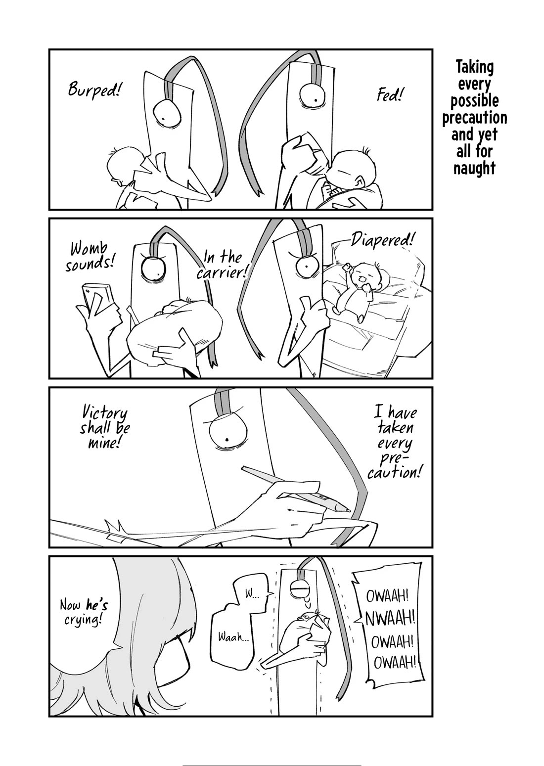 Wolf-chan Is Trying to Feign Indifference Chapter 54.3 page 5 - Chapter 54.03: On Hiatus Special Chapter: The Honn Noshiori Childcare Report