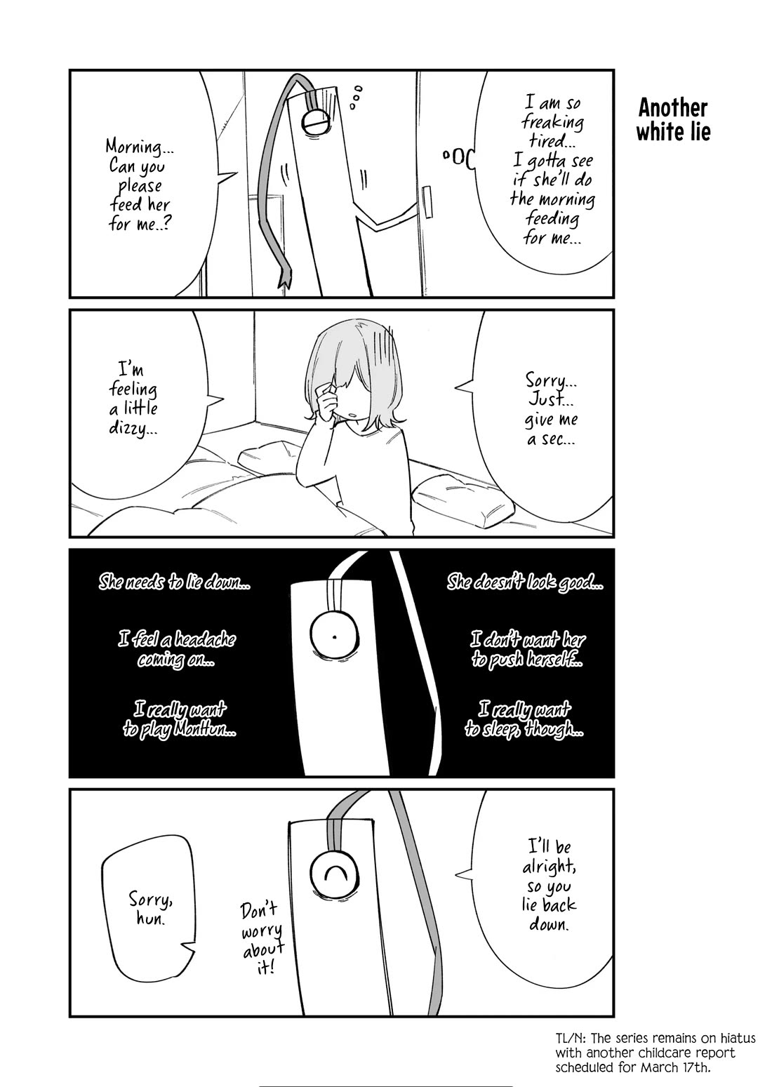 Wolf-chan Is Trying to Feign Indifference Chapter 54.3 page 6 - Chapter 54.03: On Hiatus Special Chapter: The Honn Noshiori Childcare Report