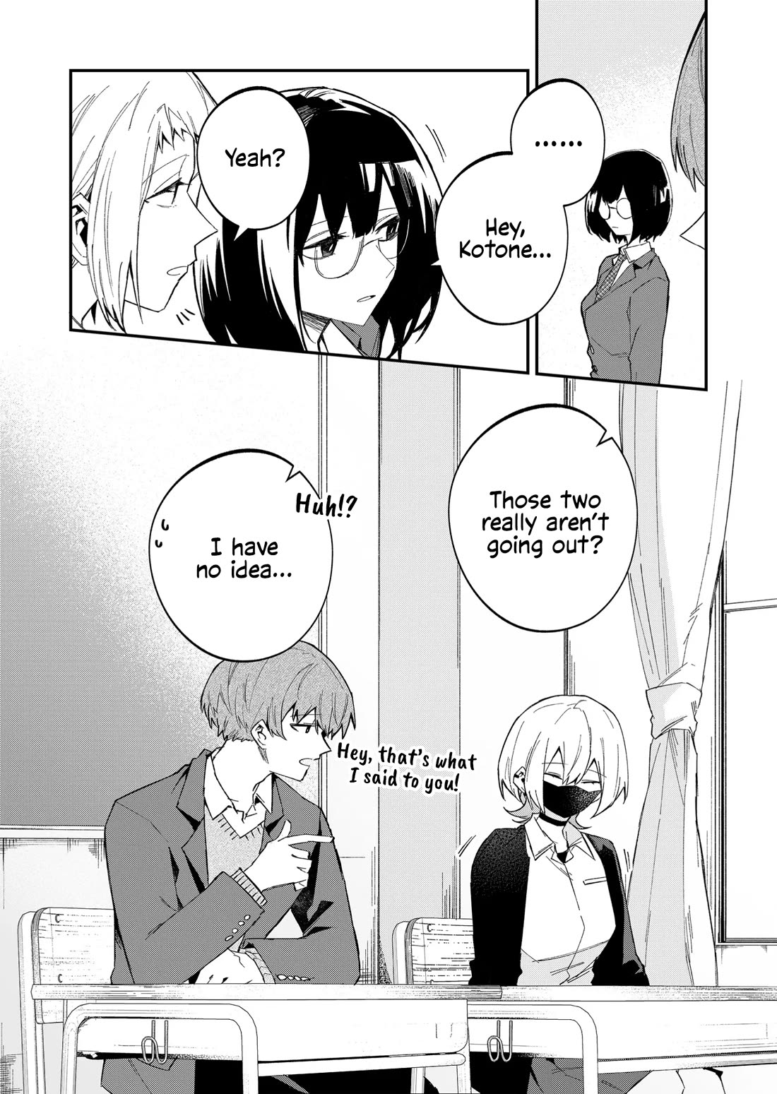 Wolf-chan Is Trying to Feign Indifference Chapter 54 page 10 - Chapter 54: Classmates and Cheerfulness
