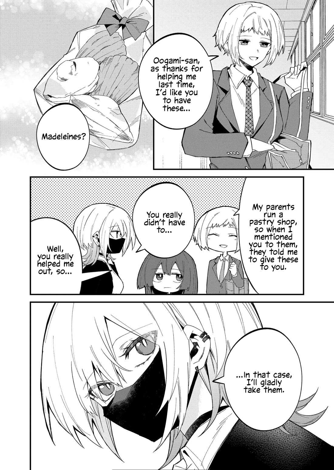 Wolf-chan Is Trying to Feign Indifference Chapter 54 page 2 - Chapter 54: Classmates and Cheerfulness
