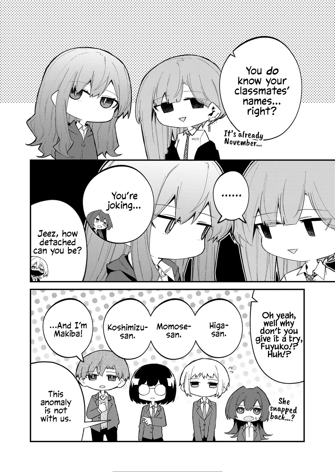 Wolf-chan Is Trying to Feign Indifference Chapter 54 page 4 - Chapter 54: Classmates and Cheerfulness