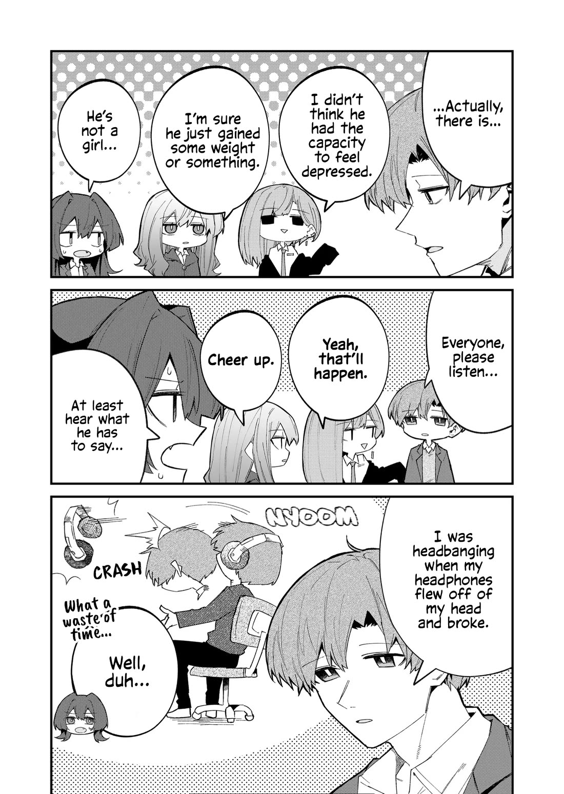Wolf-chan Is Trying to Feign Indifference Chapter 54 page 6 - Chapter 54: Classmates and Cheerfulness
