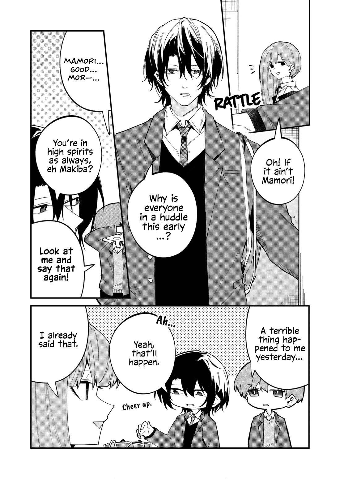 Wolf-chan Is Trying to Feign Indifference Chapter 54 page 7 - Chapter 54: Classmates and Cheerfulness
