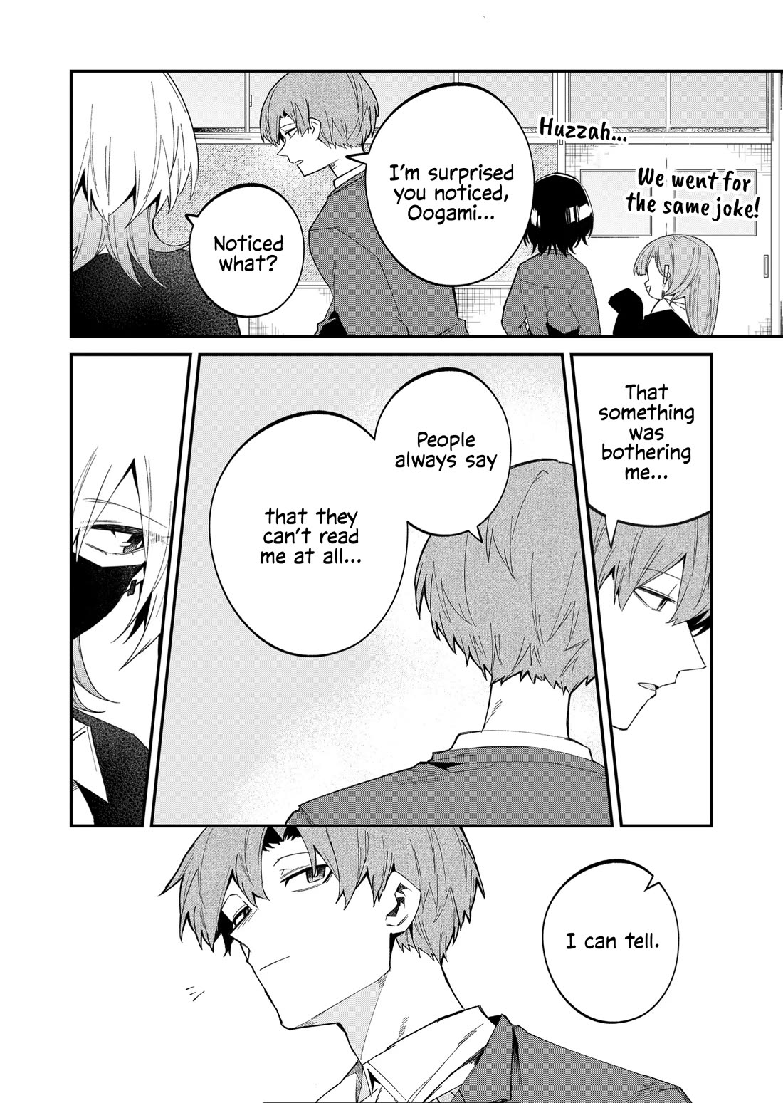 Wolf-chan Is Trying to Feign Indifference Chapter 54 page 8 - Chapter 54: Classmates and Cheerfulness