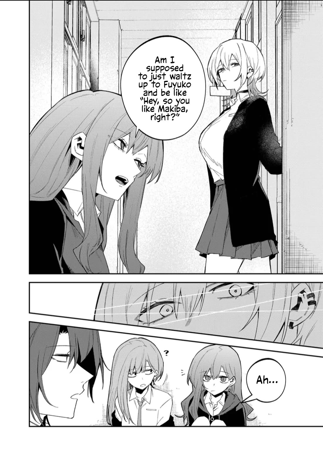 Wolf-chan Is Trying to Feign Indifference Chapter 57 page 12 - Chapter 57: Eating in the Hallway and Listening Devices