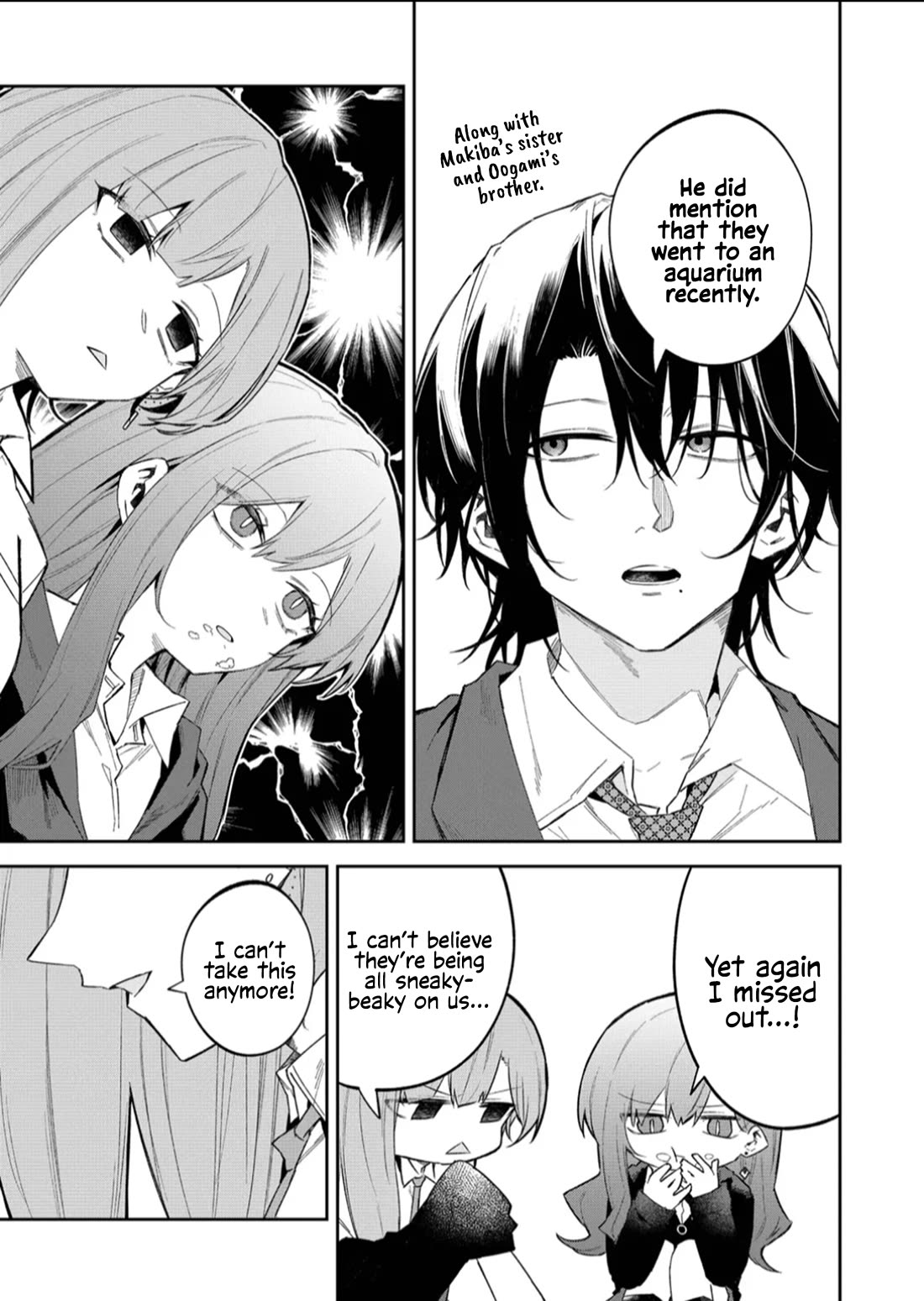 Wolf-chan Is Trying to Feign Indifference Chapter 57 page 7 - Chapter 57: Eating in the Hallway and Listening Devices