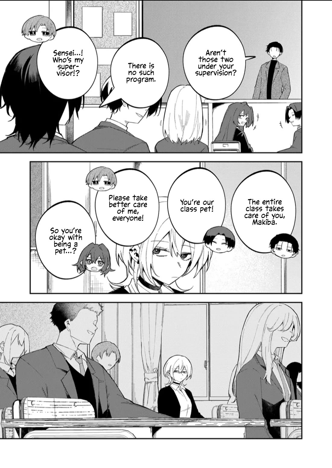 Wolf-chan Is Trying to Feign Indifference Chapter 58 page 7 - Chapter 58: Deception and Supervision