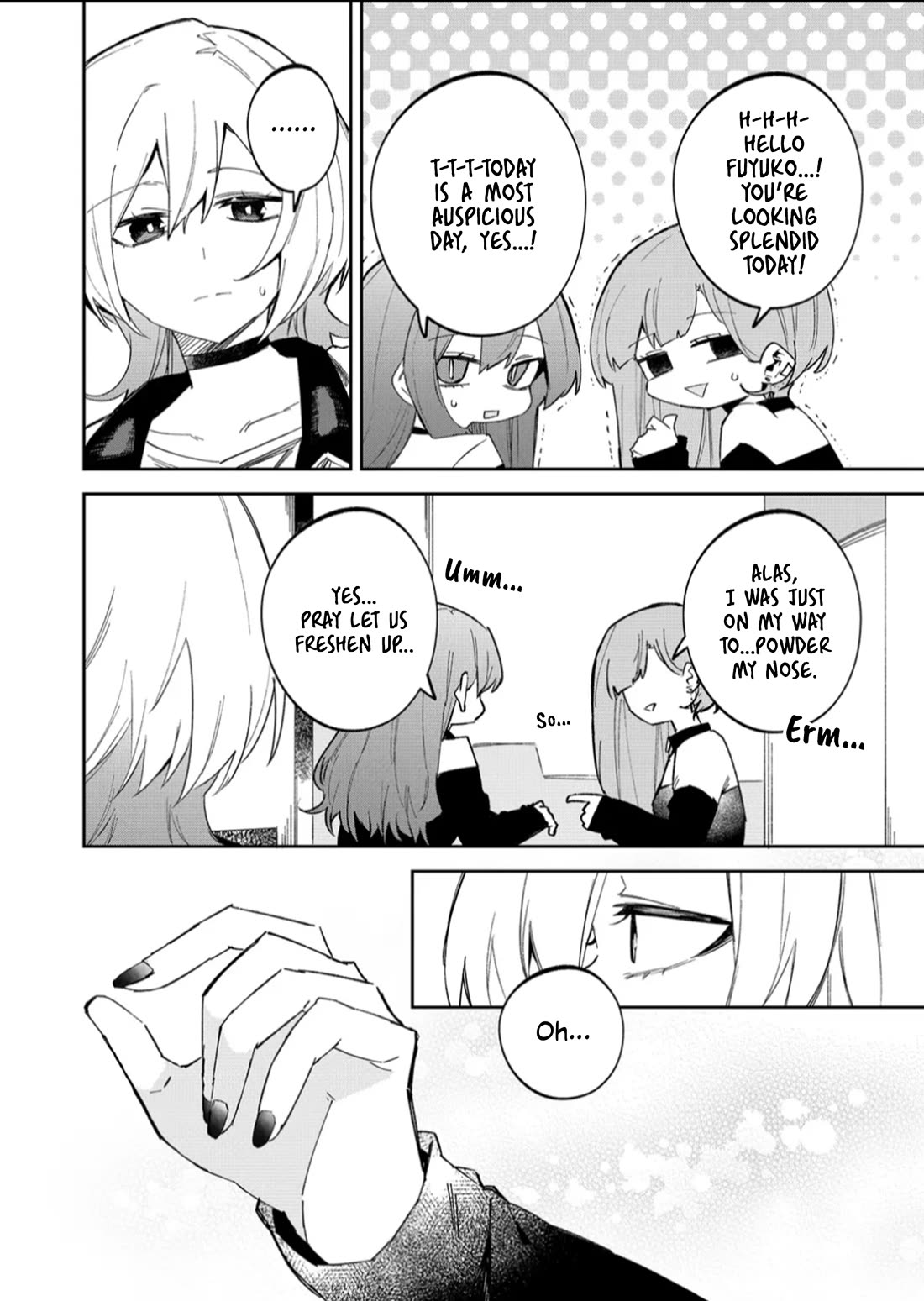 Wolf-chan Is Trying to Feign Indifference Chapter 59 page 12 - Chapter 59: Walls and Distance