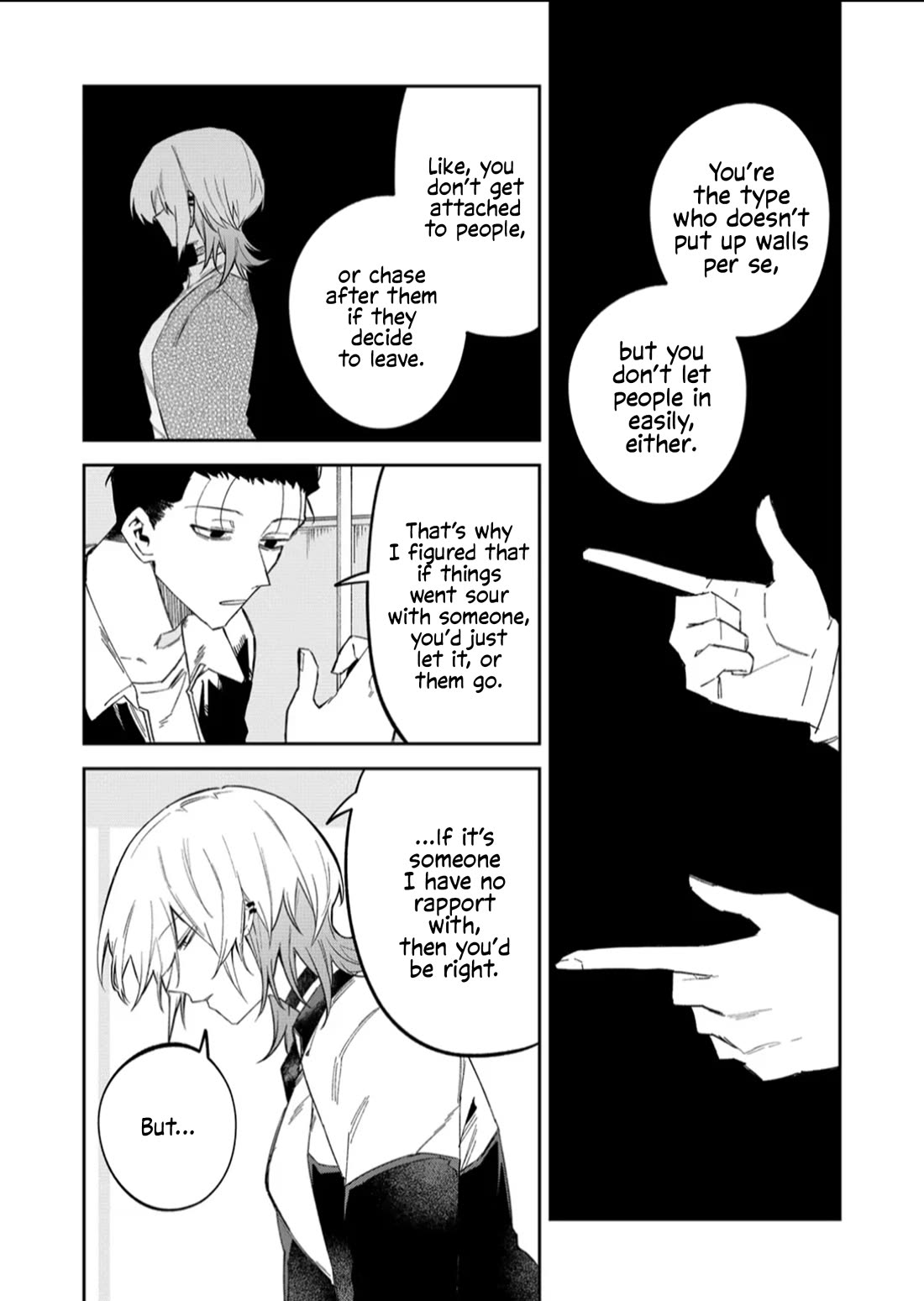 Wolf-chan Is Trying to Feign Indifference Chapter 59 page 6 - Chapter 59: Walls and Distance
