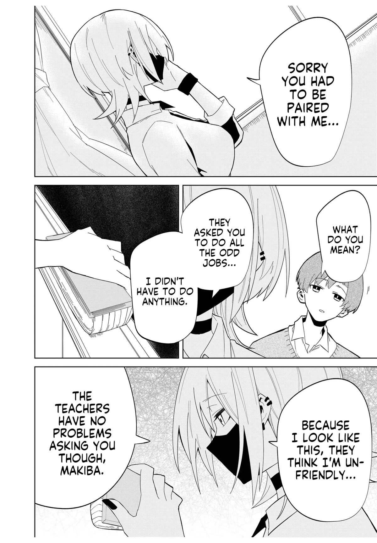 Wolf-chan Is Trying to Feign Indifference Chapter 6 page 14 - Chapter 6: Delinquents and Day Duty