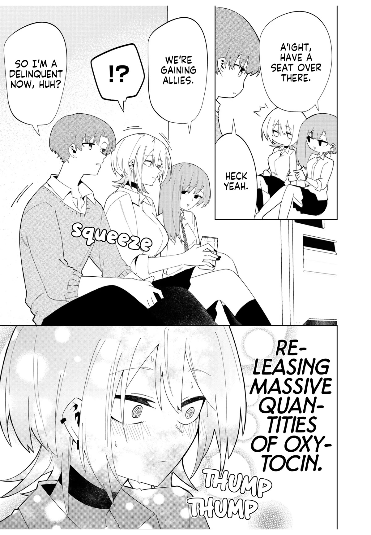 Wolf-chan Is Trying to Feign Indifference Chapter 6 page 7 - Chapter 6: Delinquents and Day Duty