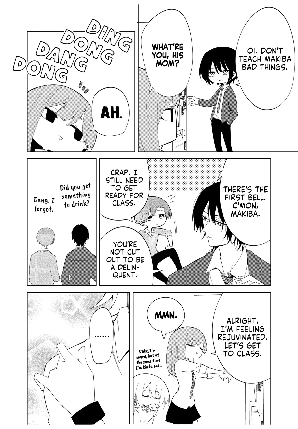 Wolf-chan Is Trying to Feign Indifference Chapter 6 page 8 - Chapter 6: Delinquents and Day Duty