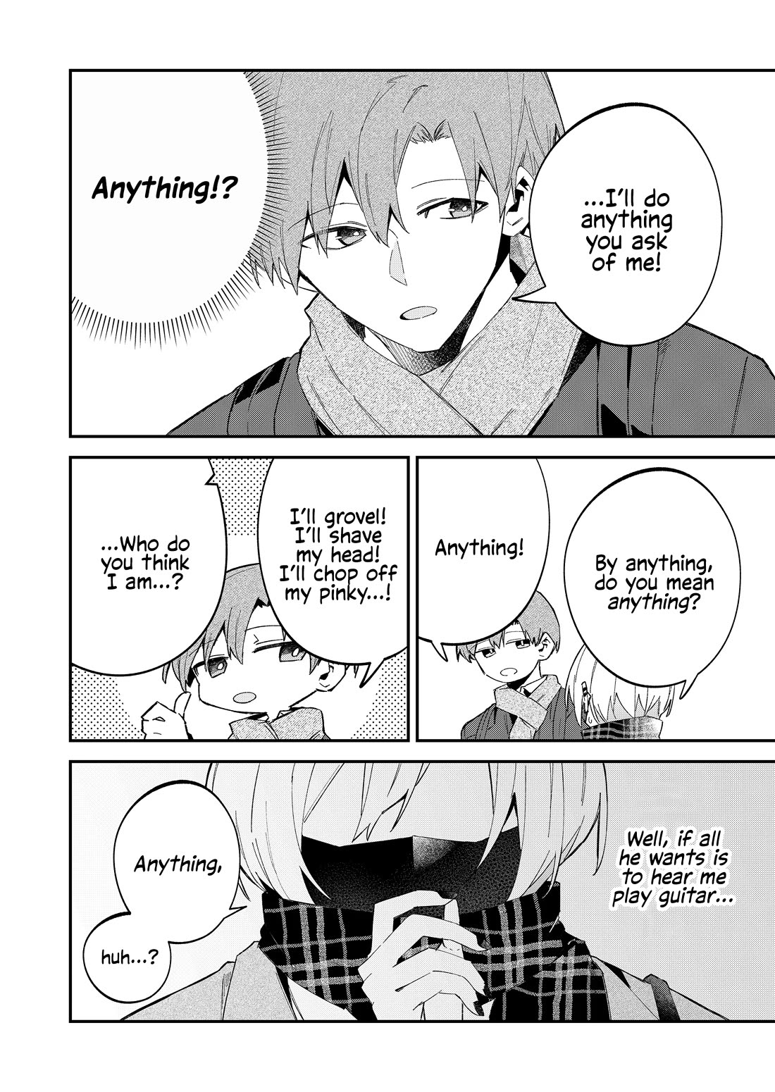 Wolf-chan Is Trying to Feign Indifference Chapter 62 page 10 - Chapter 62: Guitar and Promise