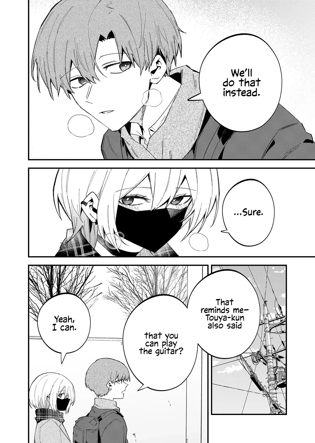Wolf-chan Is Trying to Feign Indifference Chapter 62 page 4 - Chapter 62: Guitar and Promise