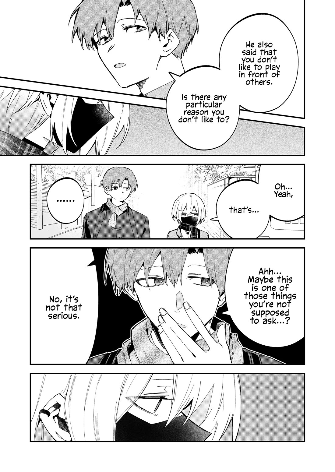Wolf-chan Is Trying to Feign Indifference Chapter 62 page 5 - Chapter 62: Guitar and Promise