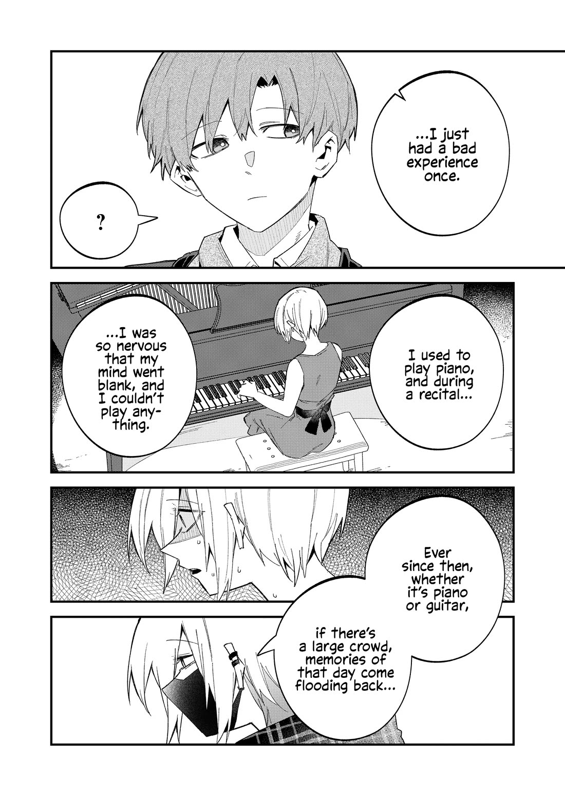 Wolf-chan Is Trying to Feign Indifference Chapter 62 page 6 - Chapter 62: Guitar and Promise