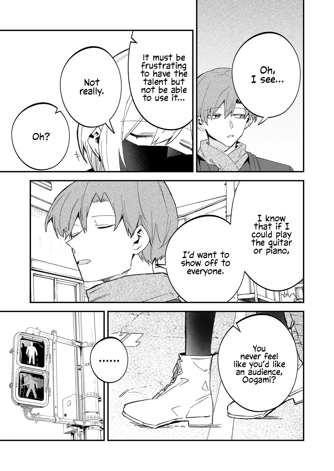 Wolf-chan Is Trying to Feign Indifference Chapter 62 page 7 - Chapter 62: Guitar and Promise