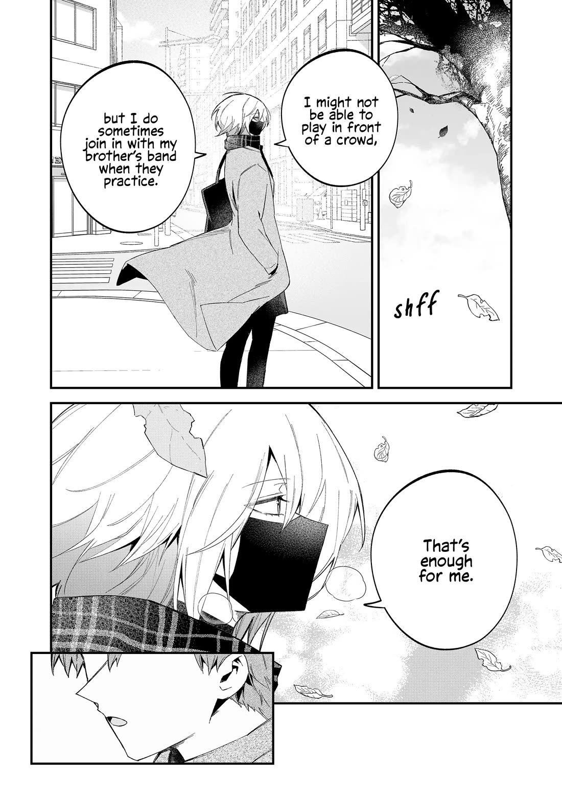 Wolf-chan Is Trying to Feign Indifference Chapter 62 page 8 - Chapter 62: Guitar and Promise
