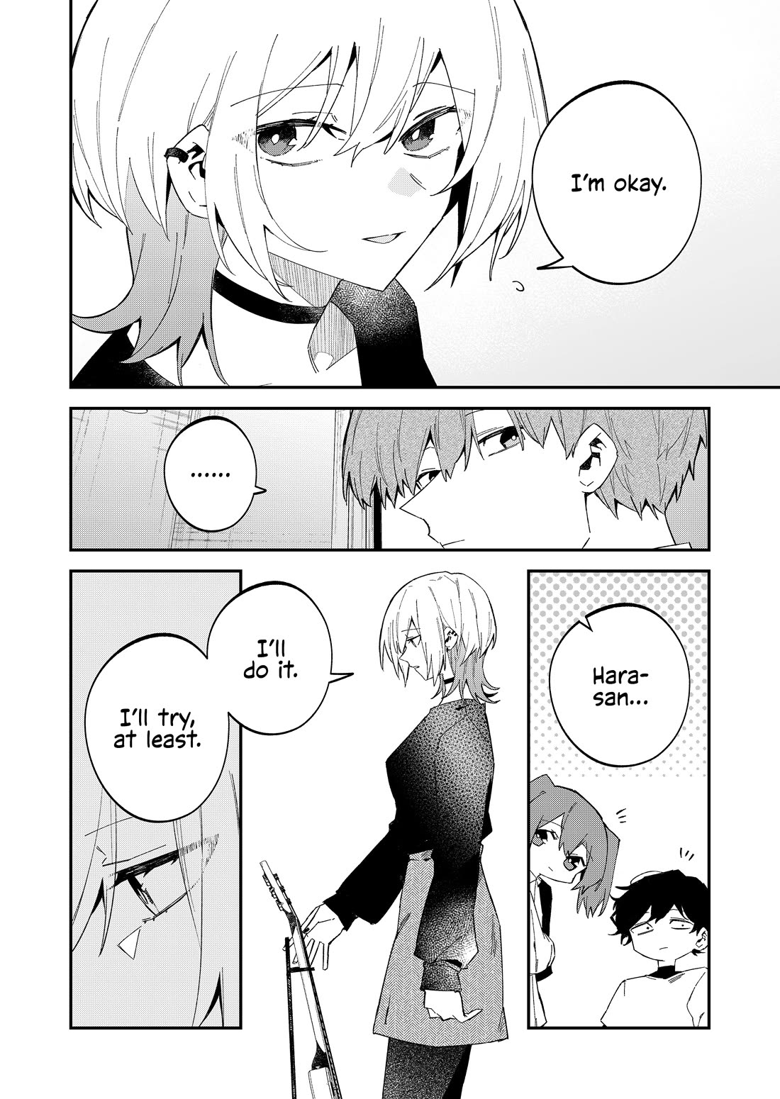 Wolf-chan Is Trying to Feign Indifference Chapter 65 page 4 - Chapter 65: Filling in and Trauma