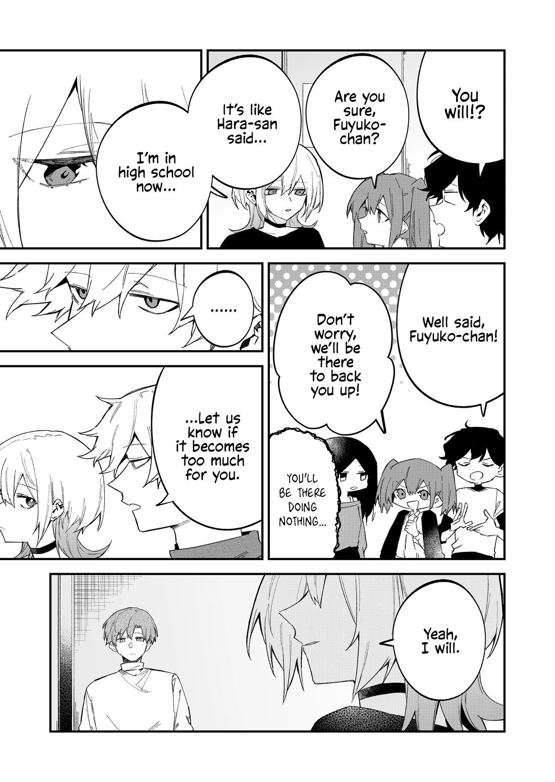 Wolf-chan Is Trying to Feign Indifference Chapter 65 page 5 - Chapter 65: Filling in and Trauma