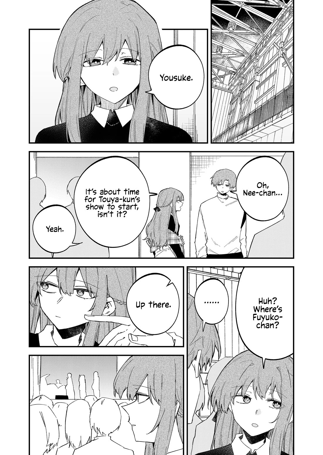 Wolf-chan Is Trying to Feign Indifference Chapter 65 page 6 - Chapter 65: Filling in and Trauma