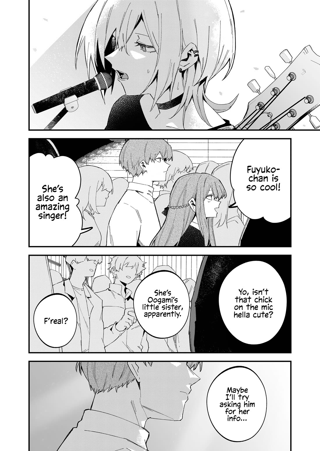 Wolf-chan Is Trying to Feign Indifference Chapter 66 page 2 - Chapter 66: Stage and Audience