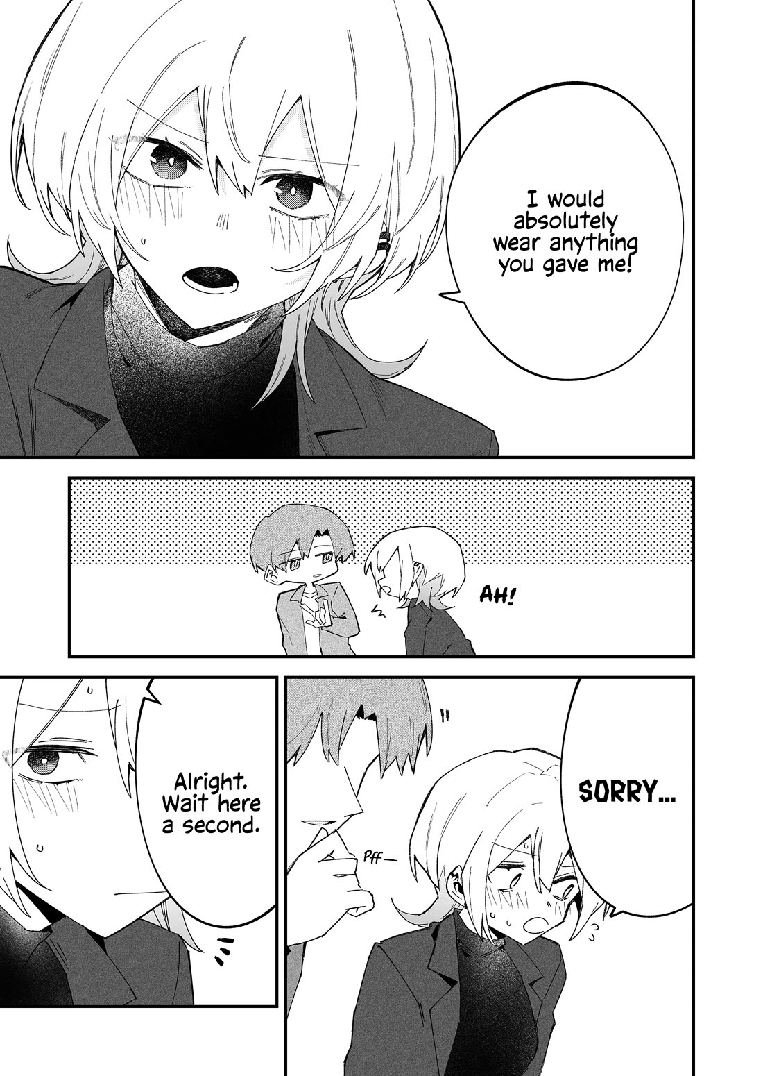 Wolf-chan Is Trying to Feign Indifference Chapter 69 page 11 - Chapter 69: Christmas and A Date