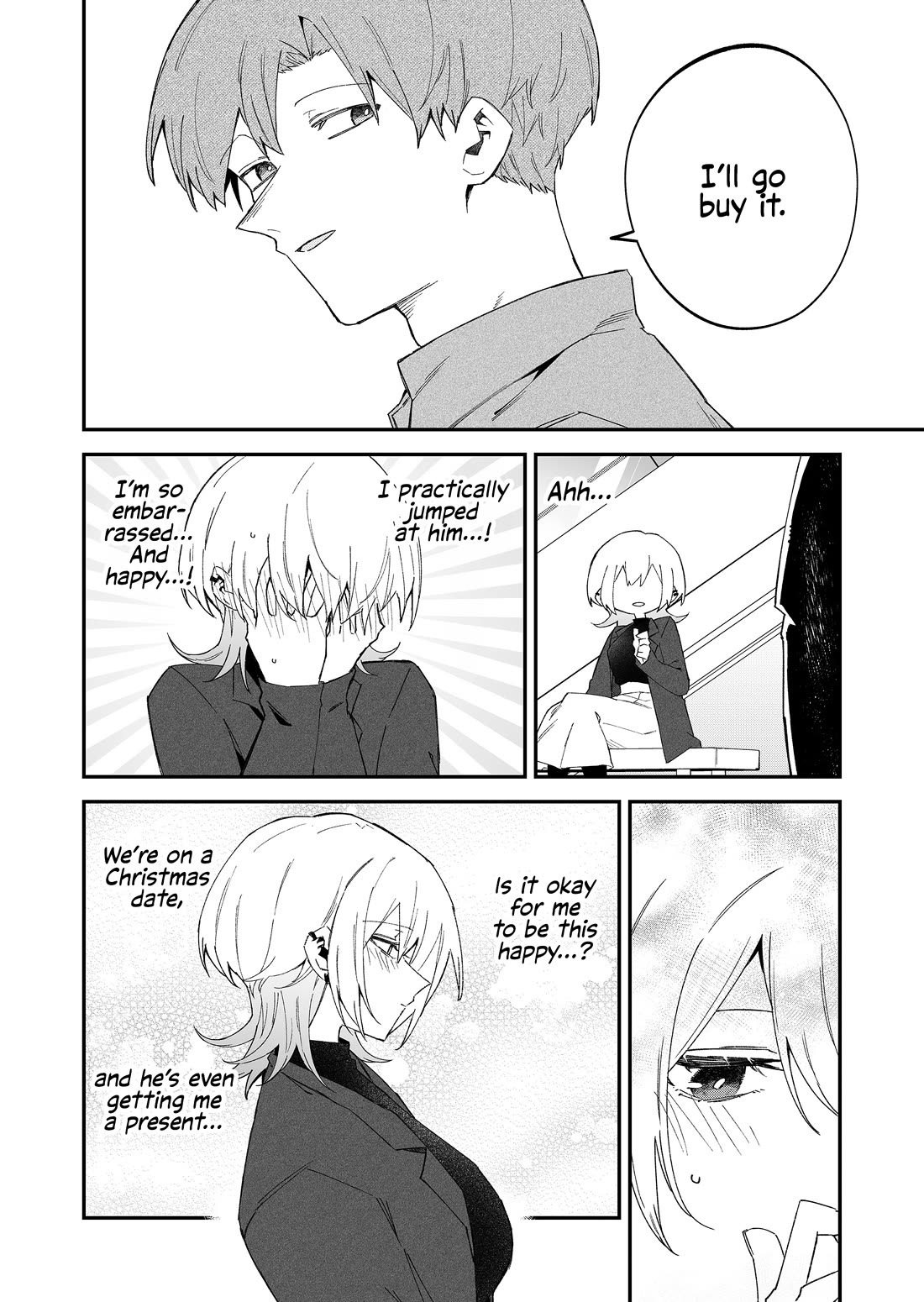 Wolf-chan Is Trying to Feign Indifference Chapter 69 page 12 - Chapter 69: Christmas and A Date