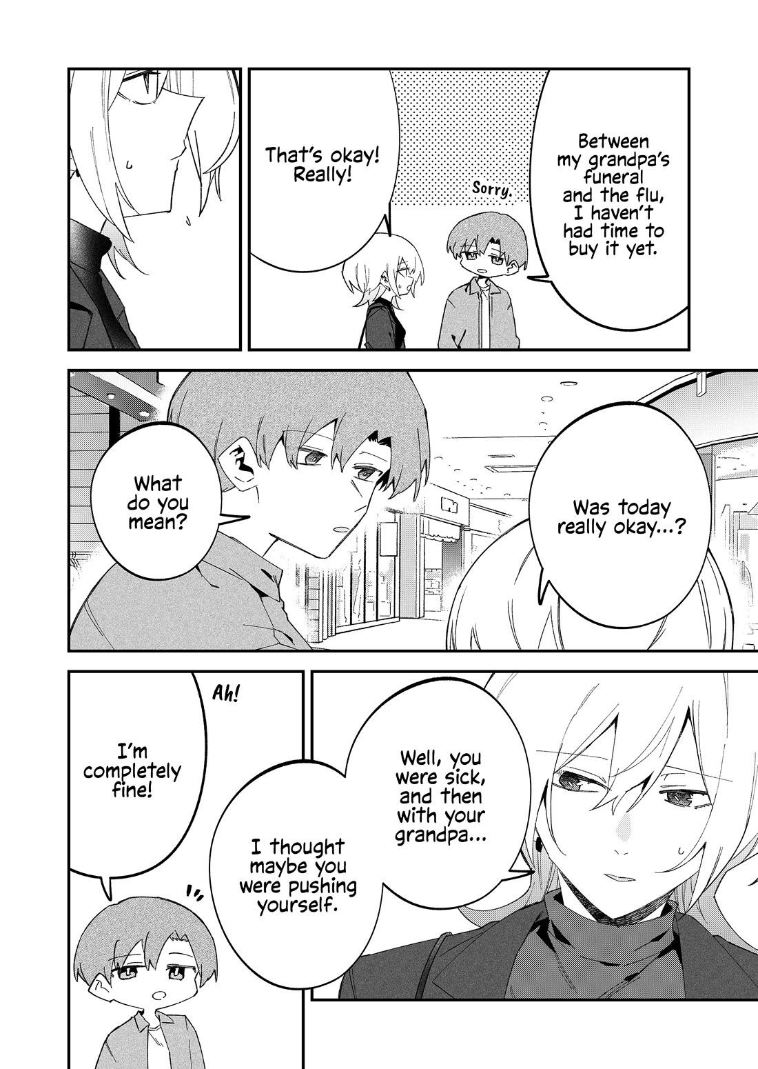 Wolf-chan Is Trying to Feign Indifference Chapter 69 page 6 - Chapter 69: Christmas and A Date