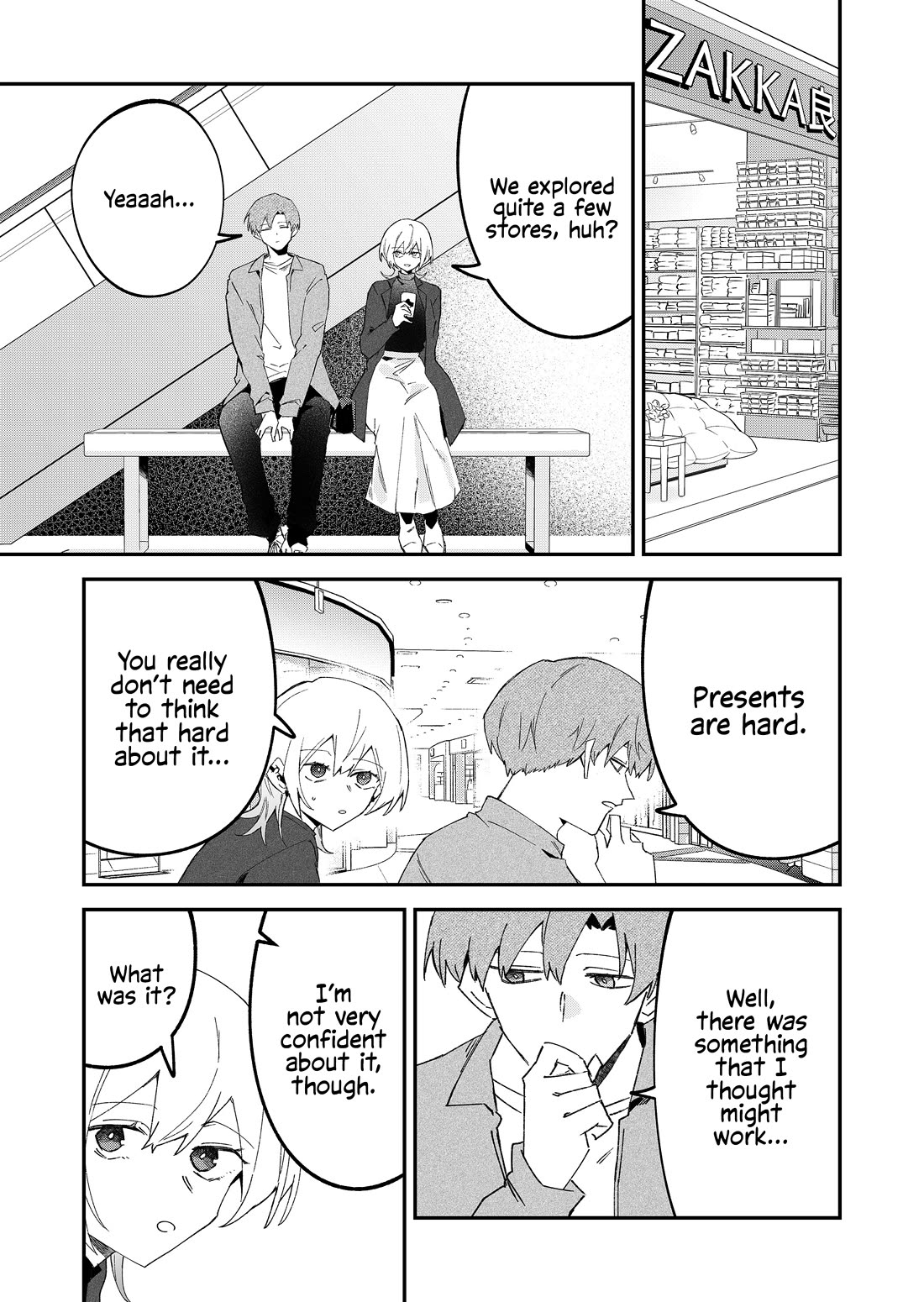 Wolf-chan Is Trying to Feign Indifference Chapter 69 page 9 - Chapter 69: Christmas and A Date