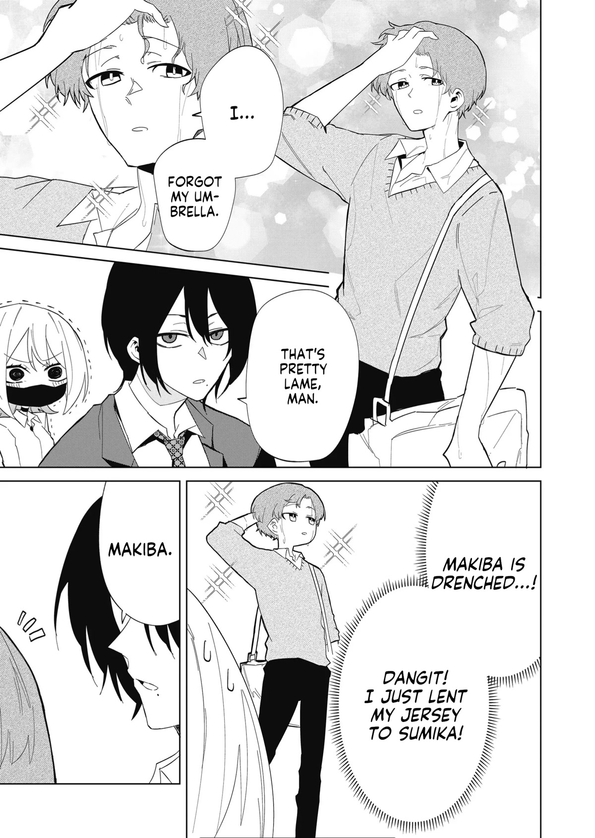 Wolf-chan Is Trying to Feign Indifference Chapter 7 page 15 - Chapter 7: Changes and Drenched