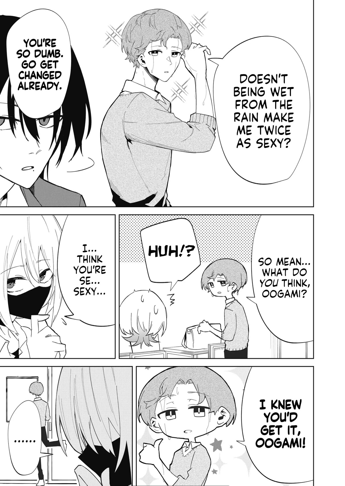 Wolf-chan Is Trying to Feign Indifference Chapter 7 page 17 - Chapter 7: Changes and Drenched