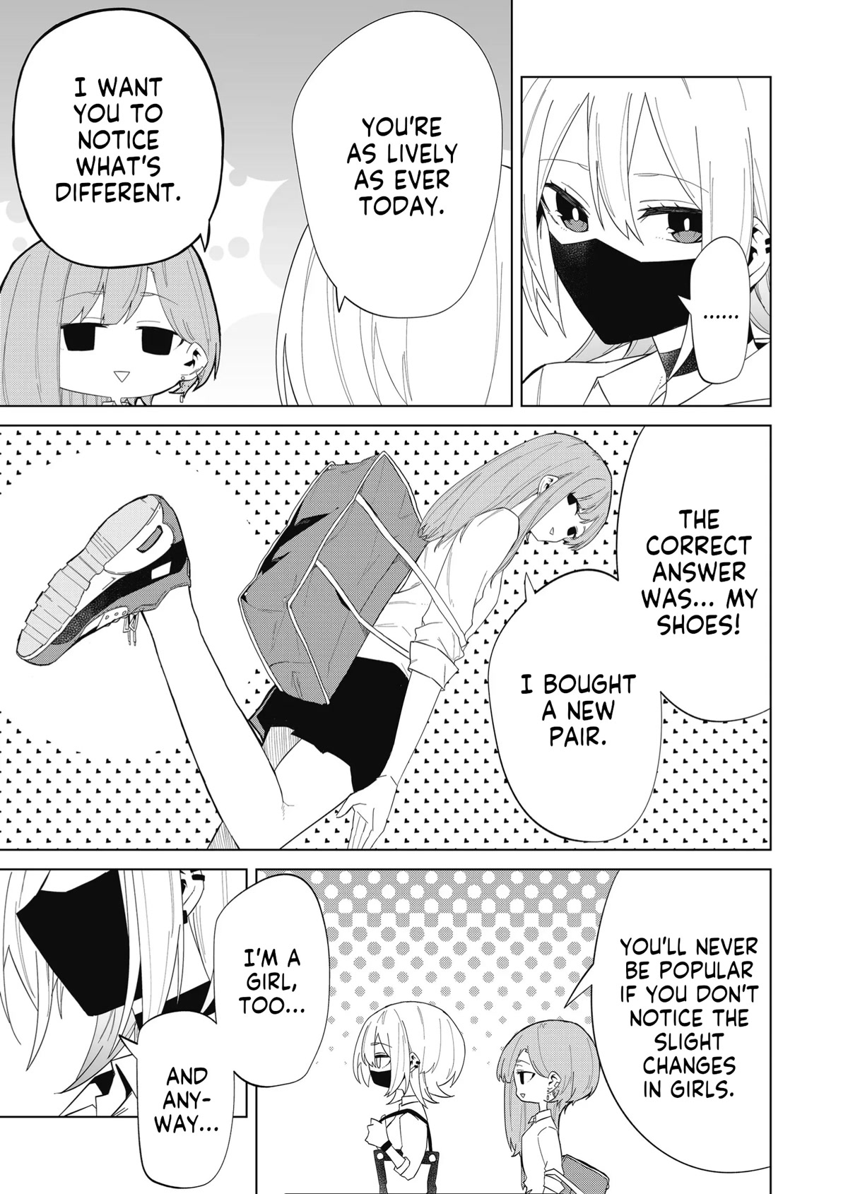 Wolf-chan Is Trying to Feign Indifference Chapter 7 page 3 - Chapter 7: Changes and Drenched
