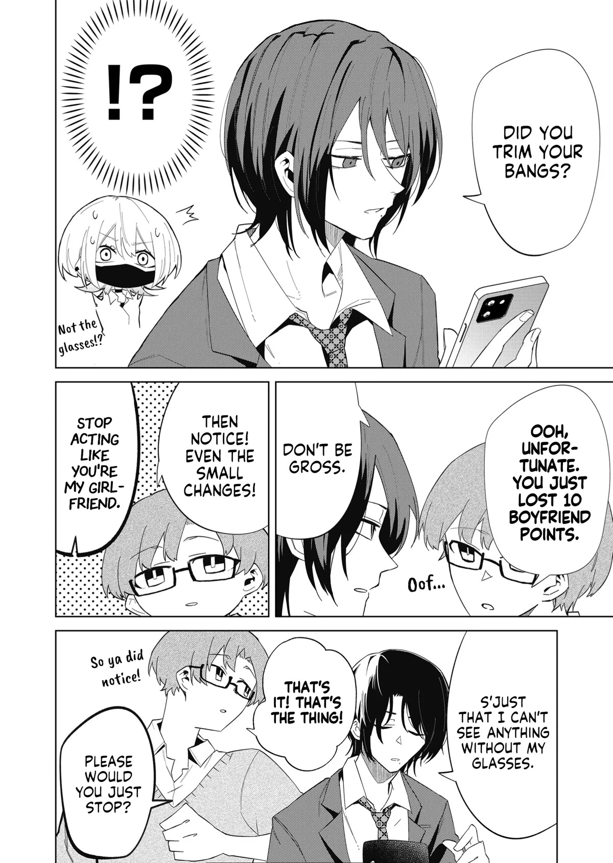 Wolf-chan Is Trying to Feign Indifference Chapter 7 page 6 - Chapter 7: Changes and Drenched