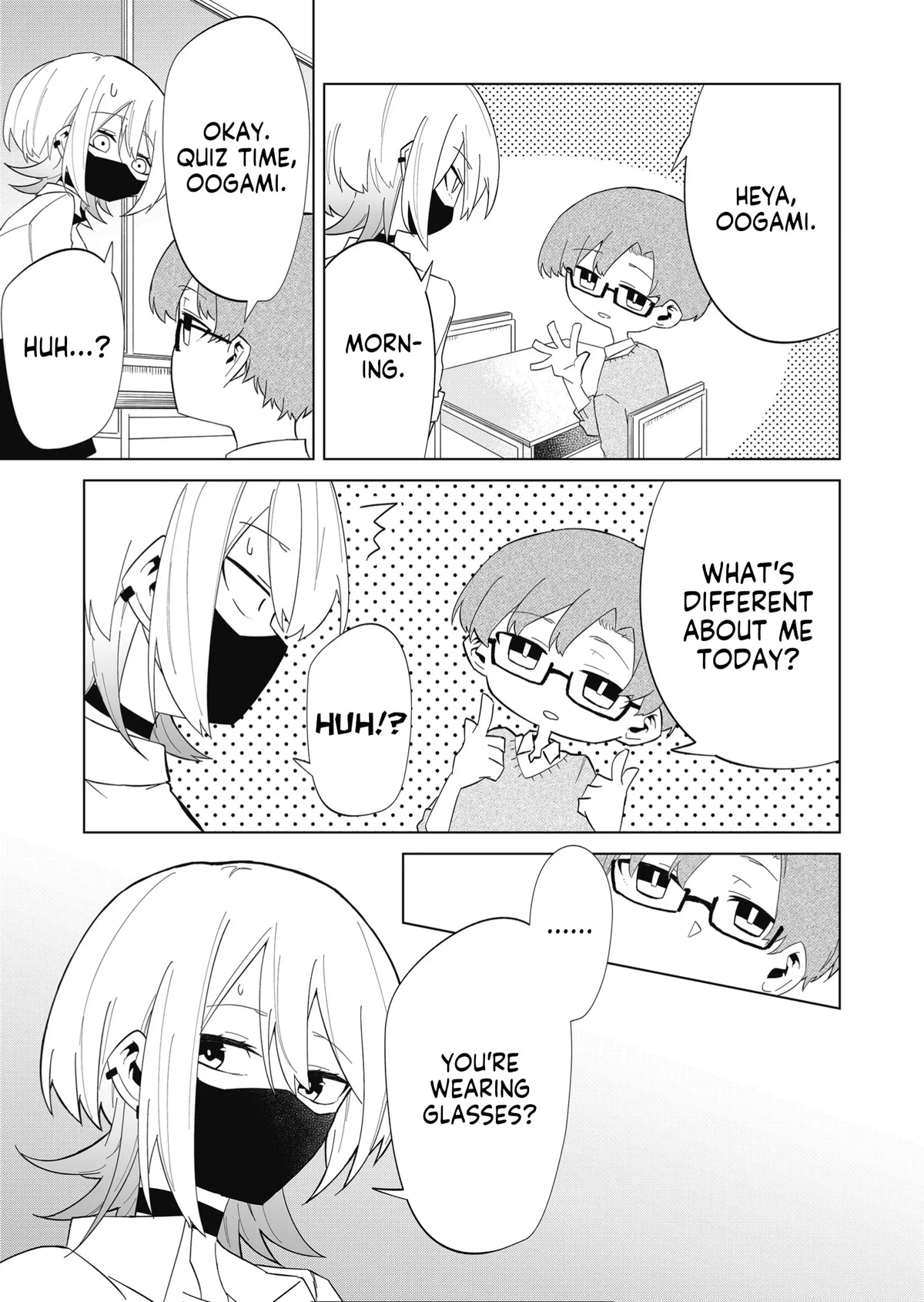 Wolf-chan Is Trying to Feign Indifference Chapter 7 page 7 - Chapter 7: Changes and Drenched